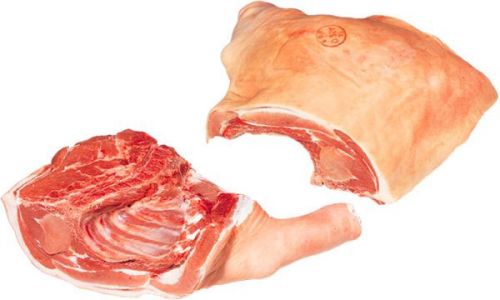 Свинина, тушка, мясо вместе с жиром, сырая