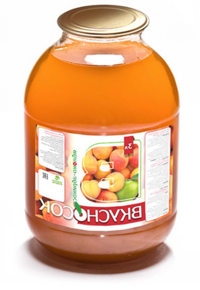Яблочно-абрикосовый напиток. Консервы