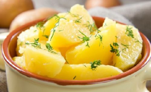 Картофель, замороженный целиком, вареный, без соли