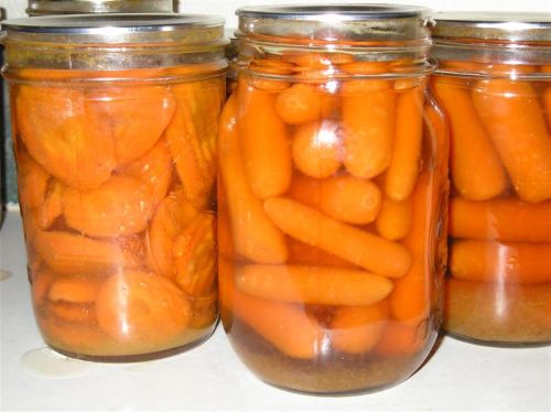 Морковь, консервированная, без добавления соли