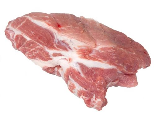 Свинина, свежая, лопатки,передняя нога, отделенное постное мясо, сырая