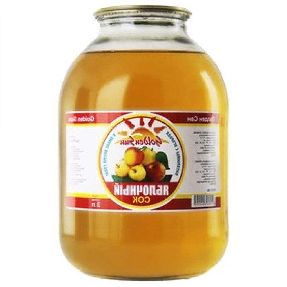 Яблочный сок, консервированный или в бутылках, неподслащенный, без добавления аскорбиновой кислоты