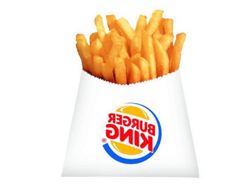 BURGER KING, картошка фри