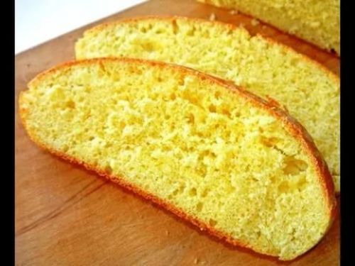 Хлеб из кукурузы, сухая смесь, необогащенная (содержит смесь для кукурузных кексов)