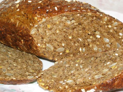 Хлеб из цельного зерна, приготовленный по рецепту