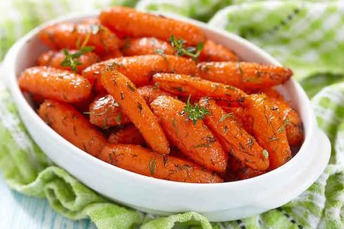 Морковь глазированная