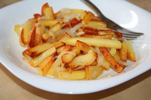 Картофель жареный (из сырого)