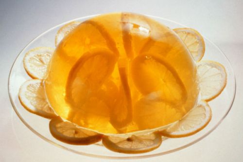 Желе из лимонов, апельсинов, мандаринов (лимон)