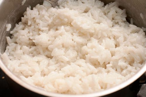 Рис, белый, длиннозерный, пропаренный, необогащенный, приготовленный