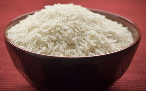 Рис, белый, длиннозерный, необогащенный, приготовленный без соли