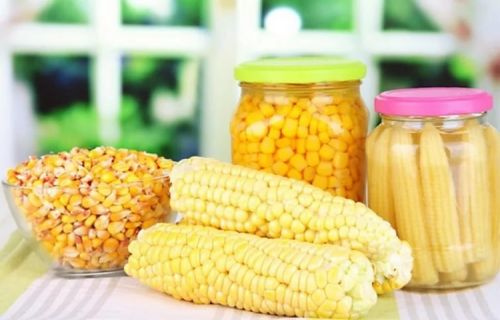 Сладкая кукуруза, желтая, консервированная, в вакуумной или стандартной упаковке