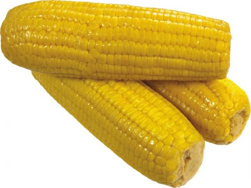 Сладкая кукуруза, желтая, зерна на стержне, замороженная, вареные, с солью
