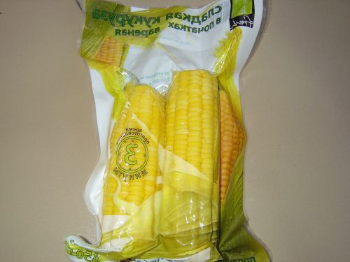 Кукуруза сладкая, белая, консервированная, в вакуумной упаковке, без добавления соли