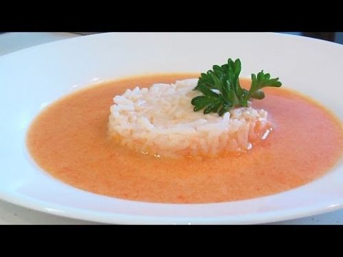 Томатный Суп Пюре (Приготовлено с Молоком)