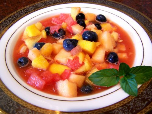 Суп из плодов свежих фруктов