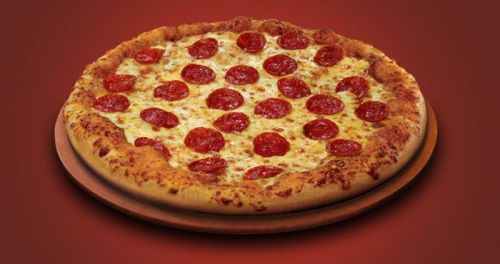 PIZZA HUT, пицца с паперони "Pepperoni Pizza", на стандартном корже, 14 дюймов