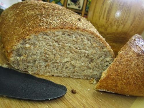 Хлеб низкокалорийный из овсяных отрубей