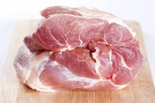 Свинина, свежая, филе с лопатки , с костью, отдельно мясо и жир, сырая