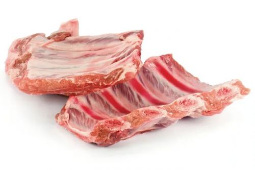 Свинина, свежая, средняя часть филе с ребер , без костей, отдельно мясо и жир, сырая
