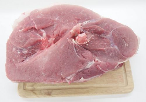 Свинина, свежая, окраек филе , с костью, отдельно мясо и жир, сырая