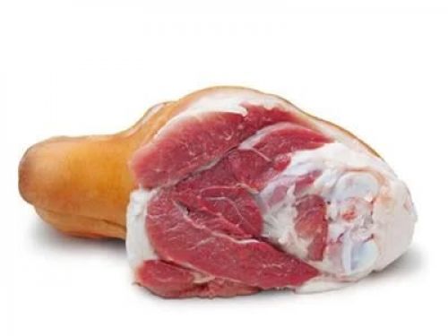 Свинина, свежая, нога(ветчина), голень, отделенное постное мясо, сырая