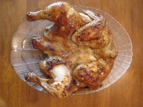 Курица, бройлеры или цыплята, спинки, только мясо, приготовленное, обжаренное