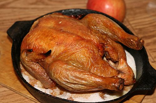 Курица, бройлеры или цыплята, спинки, мясо, кожа, приготовленные, жареные на открытом огне