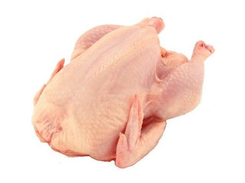 Курица бройлерная, мясо и кожа, сырые