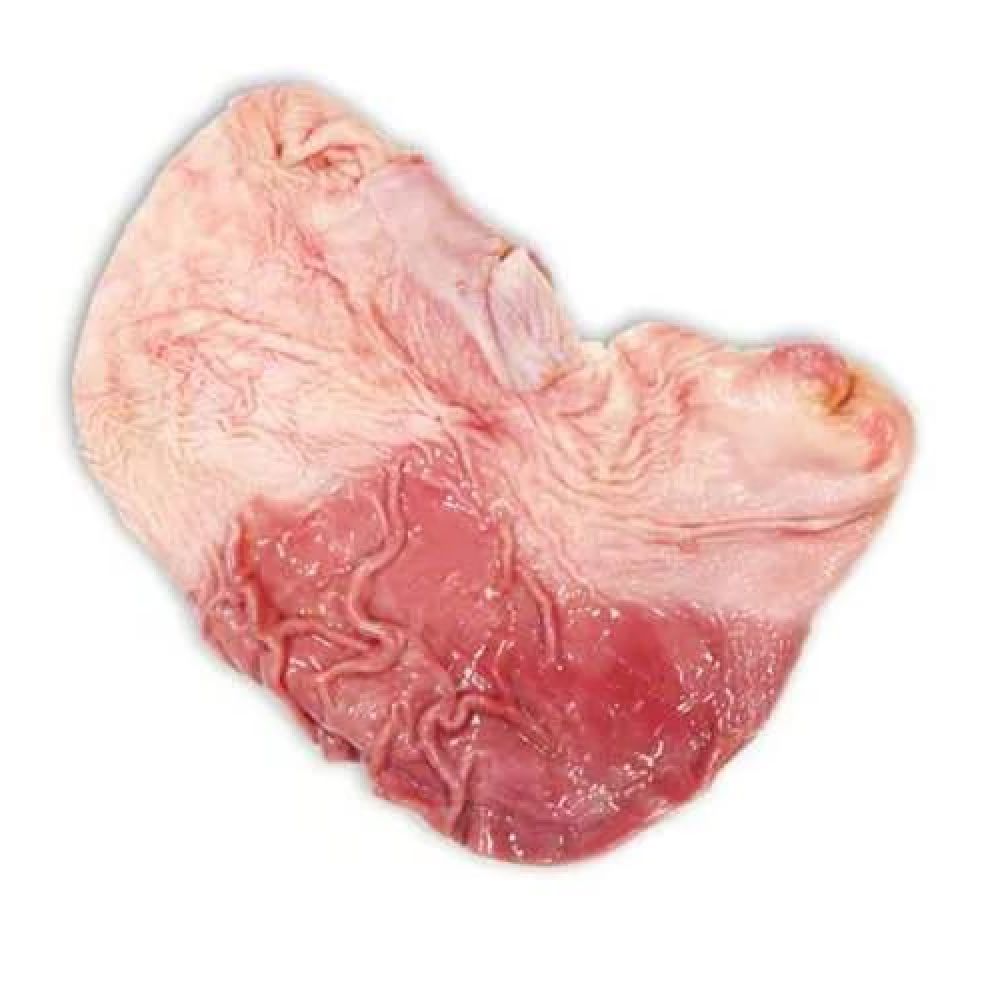 Свинина, свежая, мясной микс из разных частей тушки и субпродукты, желудок, сырая