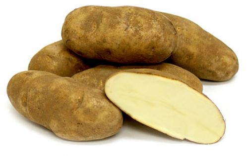 Картофель рассет неочищенный, сырой