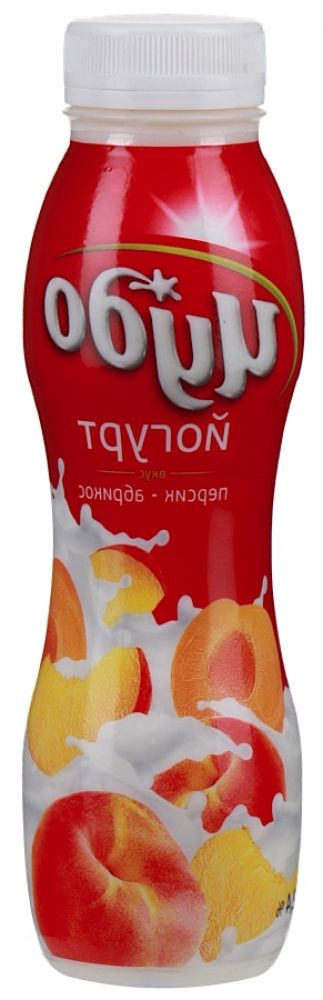 Йогурт Чудо Двойной вкус Персик-Абрикос